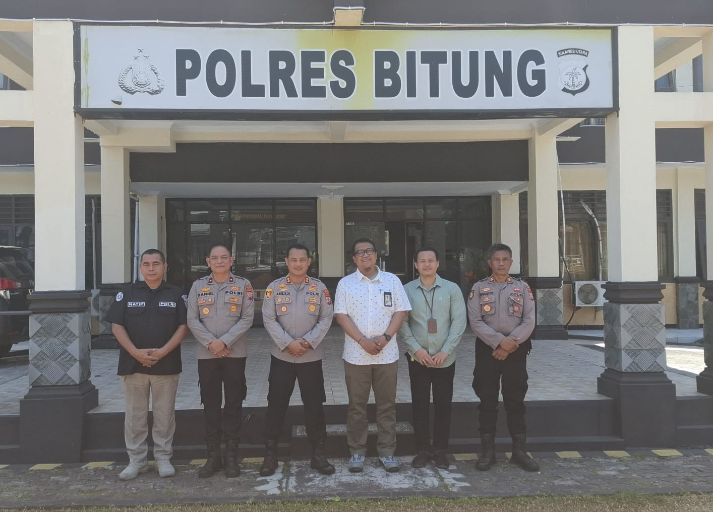 Humas Polres Bitung - Kapolres Bitung Perkuat Sinergi dengan Pertamina, Jaga Keamanan dan Kelancaran Distribusi BBM