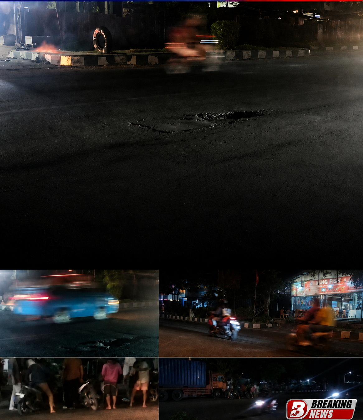 Jalan Rusak Di Ruas Jalan Madidir Kota Bitung Kembali Memakan Korban, Nyawa Warga Tak Boleh Terus Dijadikan Taruhan